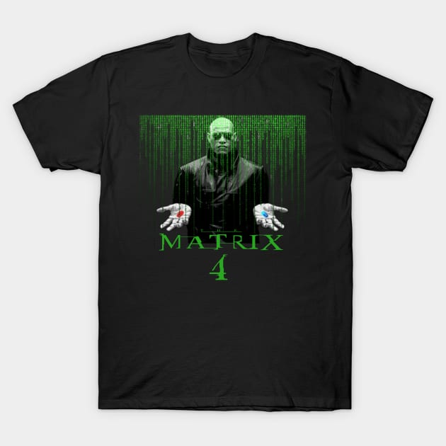 Resurrections Matrix 4 Mens Neo Shirt Neo, Morpheus and Trinity Keanu Reeves T-Shirt by Pannolinno